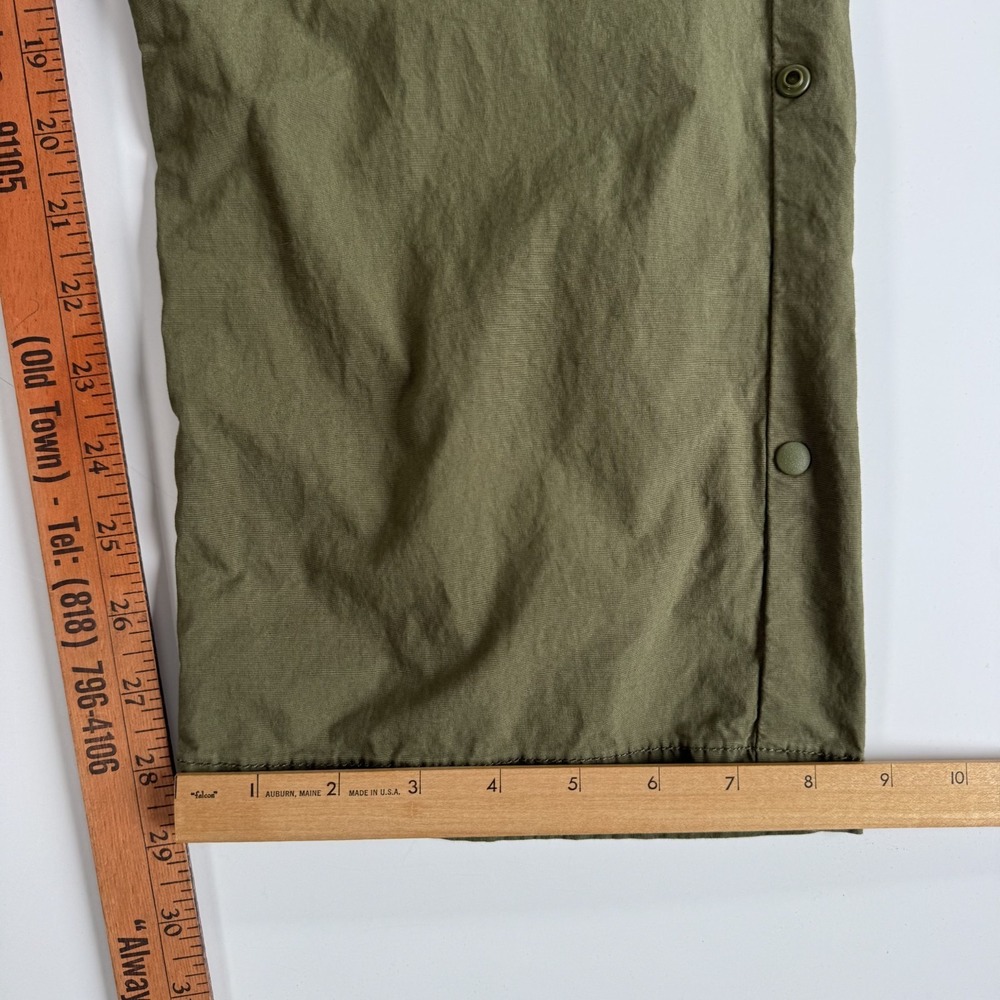 DULUTH TRADING Pull On Elastic Waist Roll Up Pant Mens 40x30 Green Standard Fit - Picture 12 of 14